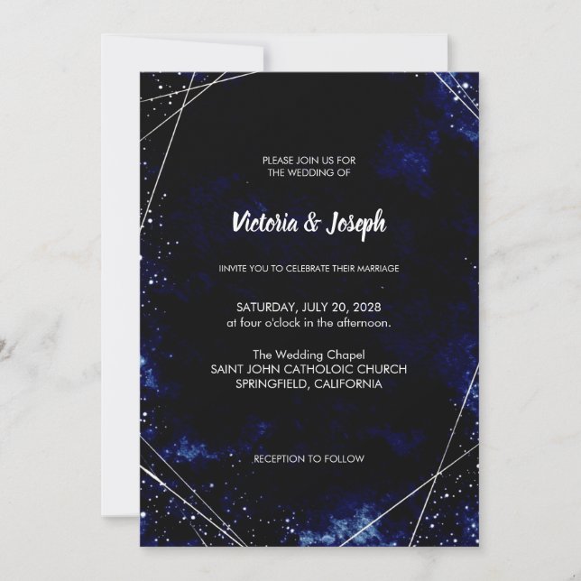 Convite Wedding Invitation (Frente)