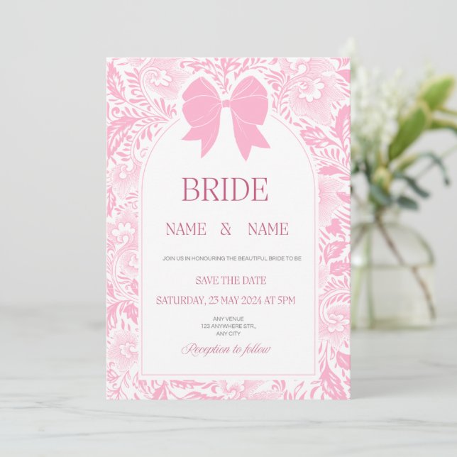 Convite Wedding invitation  (Em pé/Frente)