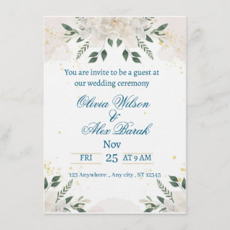 Convite Wedding invitation 