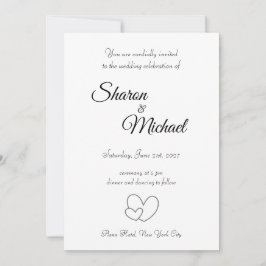 Convite Wedding Invitation