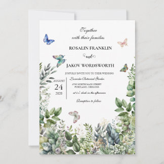 Convite wedding Invitation card