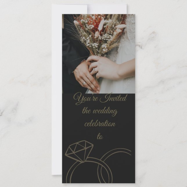 Convite Wedding Invitations (Frente)