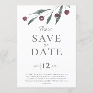 Convite Wedding Save the Date Scottish Highlands