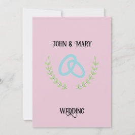 Convite Wedding Tag announcement