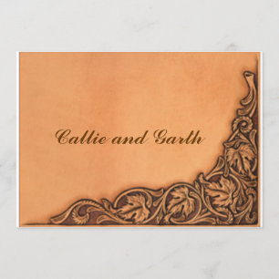 Convite Wedding utilizado ferramentas ocidental