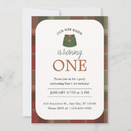 Convite Wee Bairn Birthday