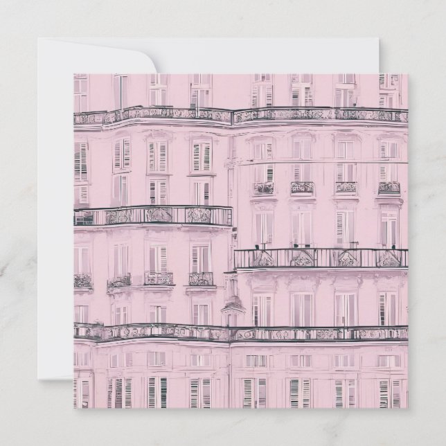 Convite Weekend a Paris (Frente)