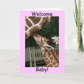 Convite Welcome Baby Announcement
