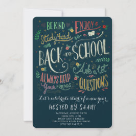 Convite Welcome Back School Picnic