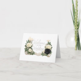 Convite Welcome to Our Wedding Invitation