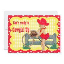 Western Baby Cowgirl No Grupo Stick Horse Convide