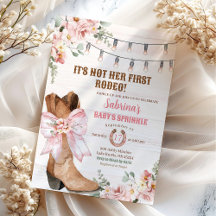 Western Rosa Não É Seu Primeiro Rodeio Baby Sprink