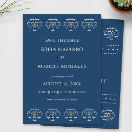 Convite Western Save The Date Card, Conjunto Rio Rancho