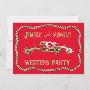 Convite Western Spurs Jingle até o Natal