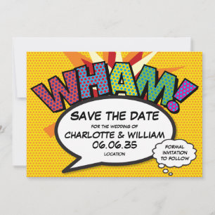 Convite WHAM Divirtam-se no Dia Retro da Arte Pop da Revis