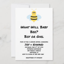 What Will Baby Bee Gender Reveal 