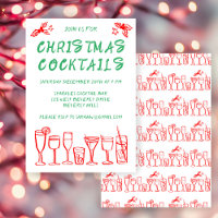 Whimsical Cocktail Bebe Feriado Personalizado