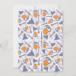 Convite Whimsical Halloween Greeting Card – Magical Doodle