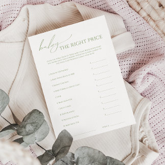 Convite Whimsical Sage Verde O Preço Certo