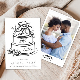 Convite Whimsical Save The Date