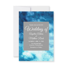 Whimsical Watercolor Azul Moderno