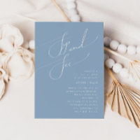 Whimsy Dusty Blue Baby Sip and See
