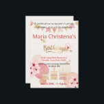 Convite Whimsy & Wishes Cherry Blossom Balloon Birthday<br><div class="desc">🎉Invite loved ones to a celebration filled with soft magic and pastel charm with this Whimsy & Wishes Cherry Blossom Balloon Birthday Invitation. Featuring delicate watercolor cherry blossoms, floating balloons, and gentle gold accents, this design sets the tone for a whimsical, elegant birthday gathering. The dreamy layout and customizable text...</div>