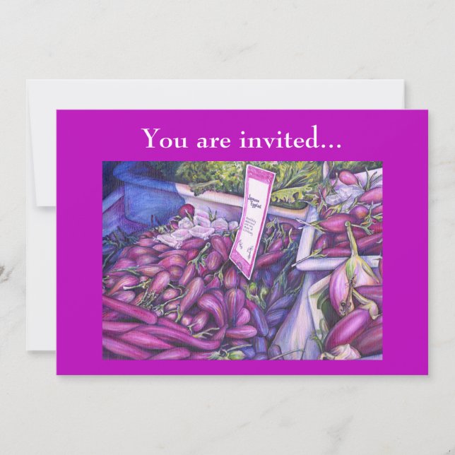 Convite Whisk Well for Whale Soup (Frente)