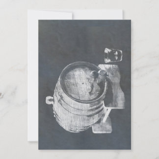 Convite Whisky Barrel