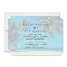 White Beach com Casamento Tropical Palms