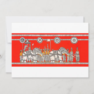 Convite White Elephants & Kadyan Dancers