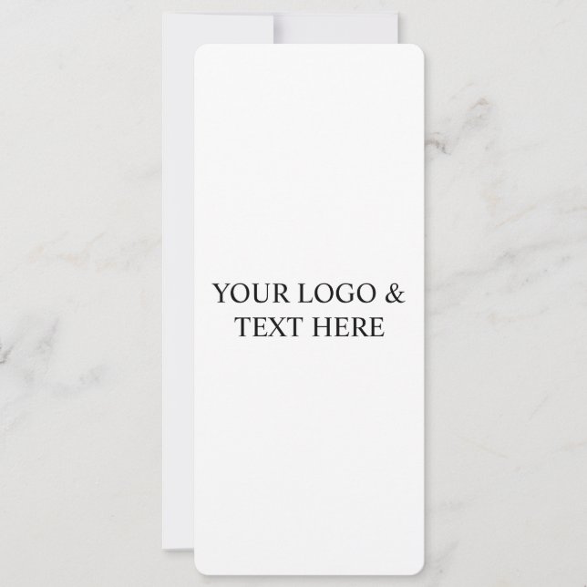 Convite White Personalized – Your Logo & Text Here (Frente)