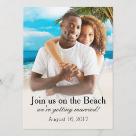 Convite White Sands Beach PERGUNTE-ME PARA FOTOCHOP SUA PI