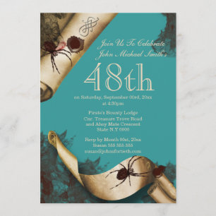 Convite Whodunnit do azul da investigação do mistério d