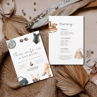 Convite Wife is a showgirl bachelorette weekend itinerary