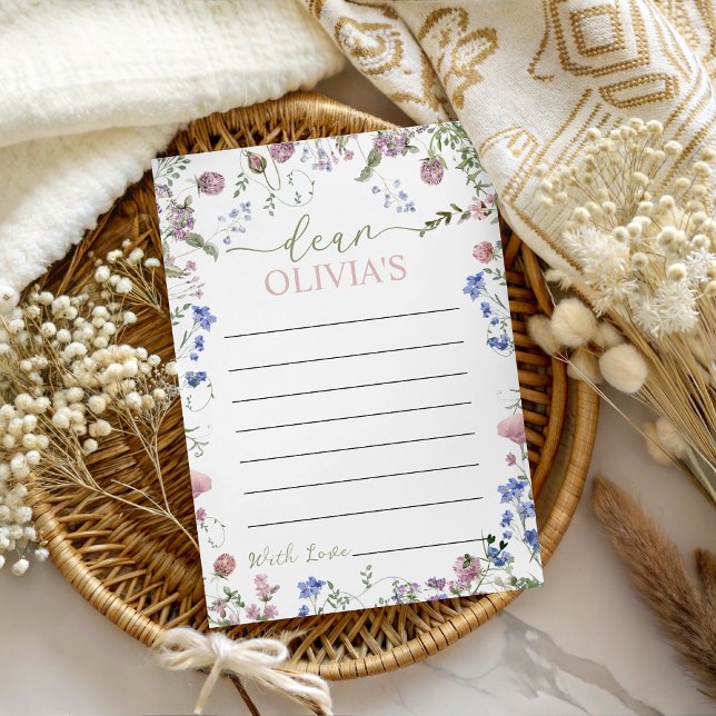 Convite Wild One Birthday Time Capsule Card (Criador carregado)