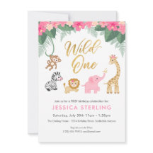 Wild ONE - O PRIMEIRO Aniversário da Garota Safari