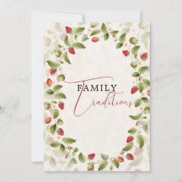 CONVITE WILD STRAW BERRY SWEET BABY SHOWER FAMILY GAME