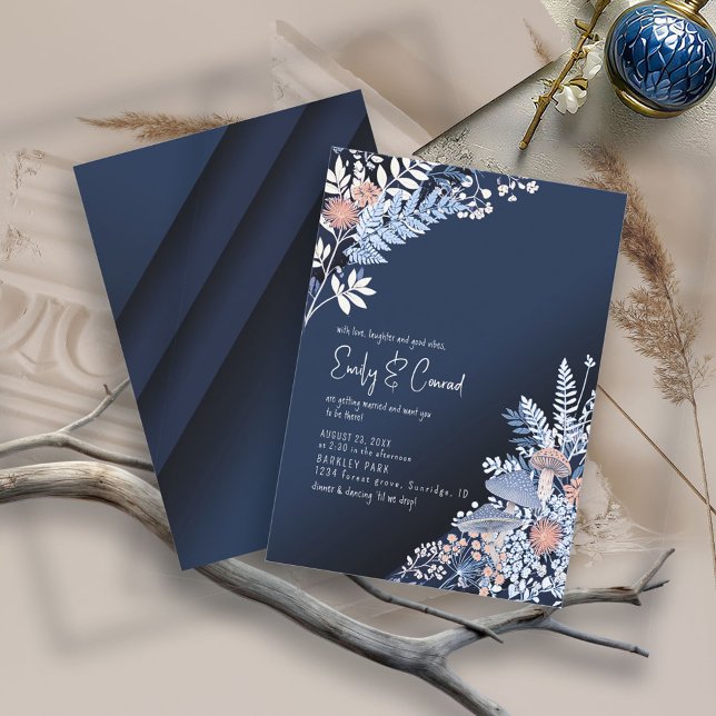 Convite Wild & Whimsical Wedding ID1110 (Criador carregado)