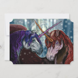 Convite Wildberry Unicorns