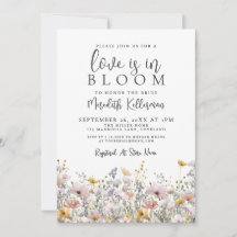 Wildflower Love Is In Bloom Bridal Shower