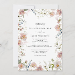 Convite Wildflower Wedding