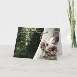 Convite Will you be my Bridesmaid