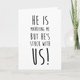 Convite will you be my bridesmaid card