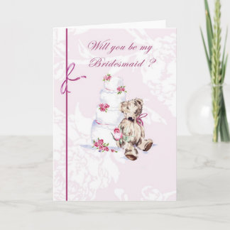 Convite Will you be my Bridesmaid? Card