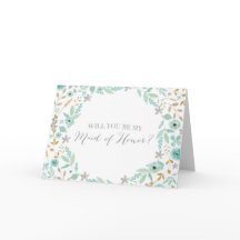 Will You Be My Maid of Honor?