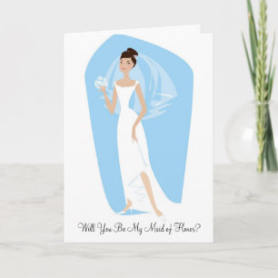 Convite Will You Be My Maid of Honor? Wedding Accessory