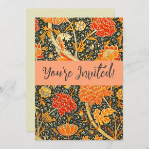 Convite William Morris Cray Wallpaper Pattern