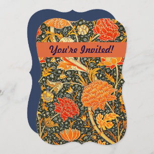 Convite William Morris Cray Wallpaper Pattern