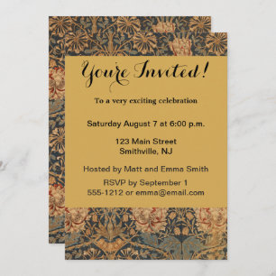 Convite William Morris Honeysuckle Rich Wallpaper